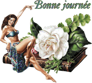Gif animé bonne journée diva